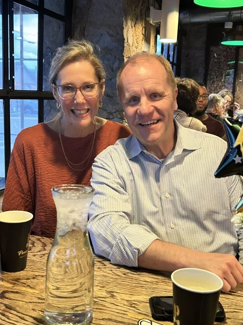 Elizabeth Holmes and husband